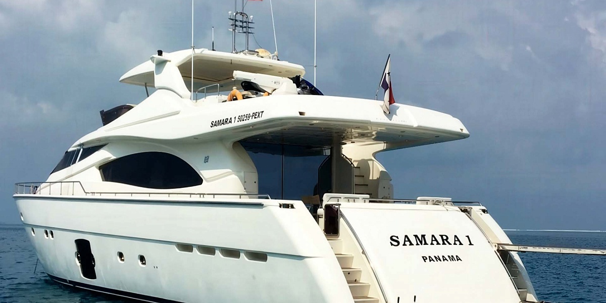 Аренда яхты Ferretti 881 Samara на Мальдивах